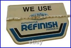 VINTAGE DuPont Automotive Refinish Products Aluminum Sign (18x12) 1983 Auto
