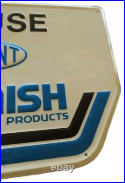 VINTAGE DuPont Automotive Refinish Products Aluminum Sign (18x12) 1983 Auto