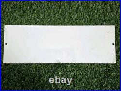 VINTAGE GILLETTE TIRES AND TUBES PORCELAIN SIGN CAR GAS TRUCK OIL 15x5