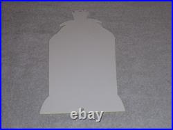 VINTAGE HA DEES CAR HEATER With DEVIL 12 BAKED METAL EVIL SATAN GASOLINE OIL SIGN