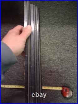 VINTAGE MIGHTY AUTO Parts Clock Glass Face Not Working Ez Fix Gas Mobil Sign