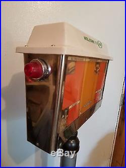 VINTAGE ORDER-MATIC A&W Sign Drive-In Restaurant LIT Double-Sided Menu Car Hop