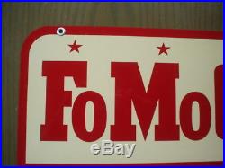 VINTAGE ORIGINAL 1950's FOMOCO GENUINE FORD PARTS DOUBLE-SIDED METAL SIGN PA8002