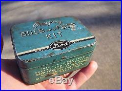Vintage Original Nos Ford Emergency Kit Bulbs Fuses Genuine Fomoco Accessories