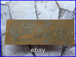 VINTAGE PRATTS'ON TOP IN ALL ROAD TESTS' PORCELAIN SIGN CAR GAS OIL TRUCK 16x6