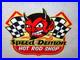 VINTAGE-SPEED-DEMON-HOT-ROD-SHOP-DEVIL-With-CIGAR-11-METAL-CAR-GASOLINE-OIL-SIGN-01-aej