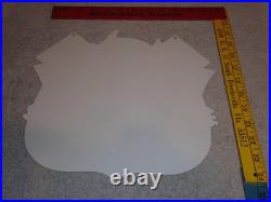 VINTAGE SPEED DEMON HOT ROD SHOP DEVIL With CIGAR 11 METAL CAR, GASOLINE OIL SIGN