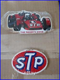 VINTAGE- STP THE RACER’S EDGE 6 SEALED PACKS STICKERS Indy car ...
