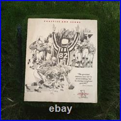 VINTAGE VINCE LOMBARDI ALL FOR ONE CHEVROLET DEALERSHIP Promo PRINT SET