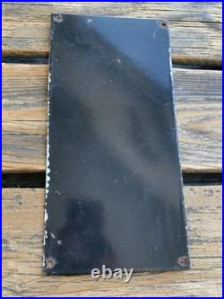 VINTAGE all new 71 DODGE DEMON DEVIL DEALER GAS STATION PORCELAIN OIL SIGN