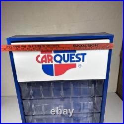 VTG Carquest Auto Lamps Display Cabinet Bulb Metal Advertising Store BRAND NEW