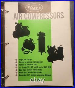VTG Complete Brochure/Catalog/Price List Wayne Pump Co Auto/Gas Pump Litho LOT