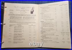 VTG Complete Brochure/Catalog/Price List Wayne Pump Co Auto/Gas Pump Litho LOT