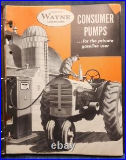 VTG Complete Brochure/Catalog/Price List Wayne Pump Co Auto/Gas Pump Litho LOT