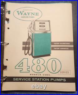 VTG Complete Brochure/Catalog/Price List Wayne Pump Co Auto/Gas Pump Litho LOT