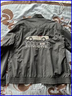 Vintage 100,000 Corvette Jacket Size M Chevrolet Chevy