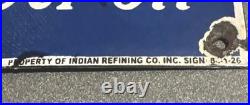 Vintage 12 1926 Havoline Motor Porcelain Sign Car Oil Gas Motorcycle Truck