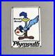 Vintage-12-1967-Plymouth-Roadrunner-Porcelain-Sign-Car-Gas-Oil-Truck-Motorcycle-01-omkk