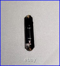 Vintage 12 Chevy Chevrolet Porcelain Thermometer Sign Car Gas Oil Motorcycle