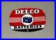 Vintage-12-Delco-Batteries-Porcelain-Sign-Car-Gas-Truck-Gasoline-01-ed