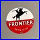 Vintage-12-Frontier-Cowboy-Horse-Porcelain-Sign-Car-Gas-Oil-Truck-Motorcycle-01-aqoa
