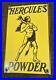 Vintage-12-Hercules-Powder-Motor-Oil-Porcelain-Sign-Car-Gas-Auto-01-lf