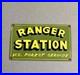 Vintage-12-Ranger-Station-Forest-Porcelain-Sign-Car-Gas-Oil-Motorcycle-Truck-01-xxo