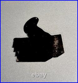 Vintage 12 Thumbs Up Hand Porcelain Sign Car Gas Oil Truck Motorcycle
