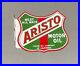 Vintage-14-Aristo-Flanged-Double-Sided-Porcelain-Sign-Car-Gas-Oil-Truck-Auto-01-bgai