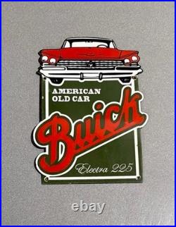 Vintage 14 Buick Dealership Porcelain Sign Car Gas Oil Motorcycle