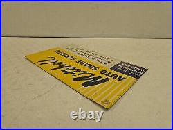 Vintage 16 SST Mitchell Auto Shade Screens Kaiser Aluminum Advertising Sign