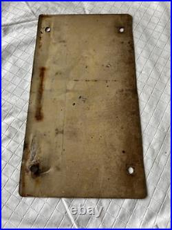 Vintage 1902-1952 AAA Old Logo 50th Anniversary License Plate Sign Original