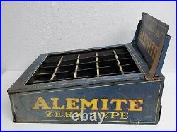 Vintage 1920s Alemite Zerk Fittings Automobile Parts Advertising Store Display