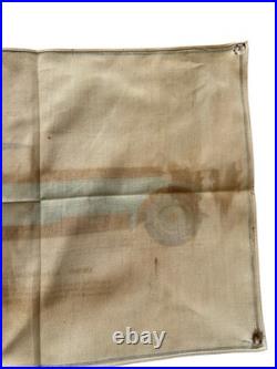 Vintage 1930 Alfa Romeo 17/95 Automobile Fabric Sign 17x12 Antique Display Coupe