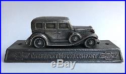 Vintage 1936 Chevy Chevrolet Suburban Truck Display Model Advertising Sign
