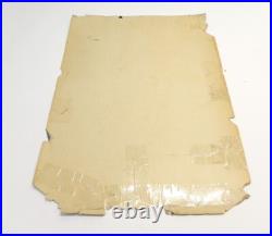 Vintage 1940 Auto Lite Spark Plug Installation Chart Shop Display Sign Pre-owned