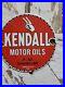 Vintage-1942-Kendall-Porcelain-Sign-Chainlube-Advertising-Automobile-Motor-Oil-01-ht