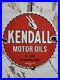 Vintage-1942-Kendall-Porcelain-Sign-Chainlube-Automobile-Motor-Oil-Petroliana-6-01-qt