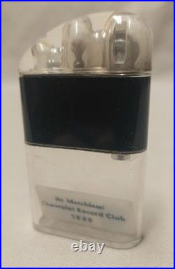 Vintage 1949 Chevrolet Salesmans Cigarette Lighter Mint In Box Nice