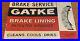 Vintage-1950-s-Gatke-Brake-Service-Sign-Embossed-13-1-2-X-19-1-2-Rare-01-sb