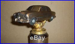 Vintage 1951 Stock Car Racing Trophy with 1950 Ford Master Caster promo model