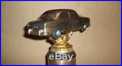 Vintage 1951 Stock Car Racing Trophy with 1950 Ford Master Caster promo model