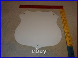 Vintage 1952 Chevrolet Woman? Chevy Bowtie Gasoline Oil Porcelain Metal Car Sign