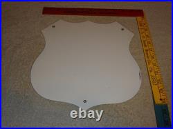 Vintage 1952 Chevrolet Woman? Chevy Bowtie Gasoline Oil Porcelain Metal Car Sign