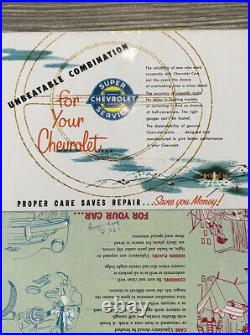 Vintage 1953 Columbus Chevrolet Basset Hounds Promo Mailer Ad Flyer
