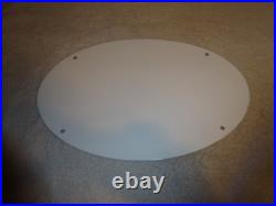 Vintage 1956 Ford Thunderbird Car+ Woman 16.5 Porcelain Metal Gasoline Oil Sign