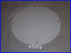 Vintage 1958 Aaa Automobile Club Woman +dog 11 3/4 Porcelain Metal Gas Oil Sign