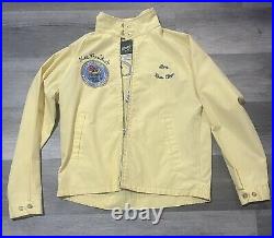 Vintage 1960-70s Chevrolet Corvette Club Member Jacket Chain Stitch Embroidered