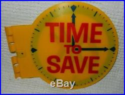 Vintage 1960s OK Chevrolet Chevy Time To Save Advertising Antenna Topper Dealer