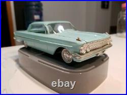Vintage 1961 Chevy Impala Chevrolet Model Dealer Promo Car SMP Friction